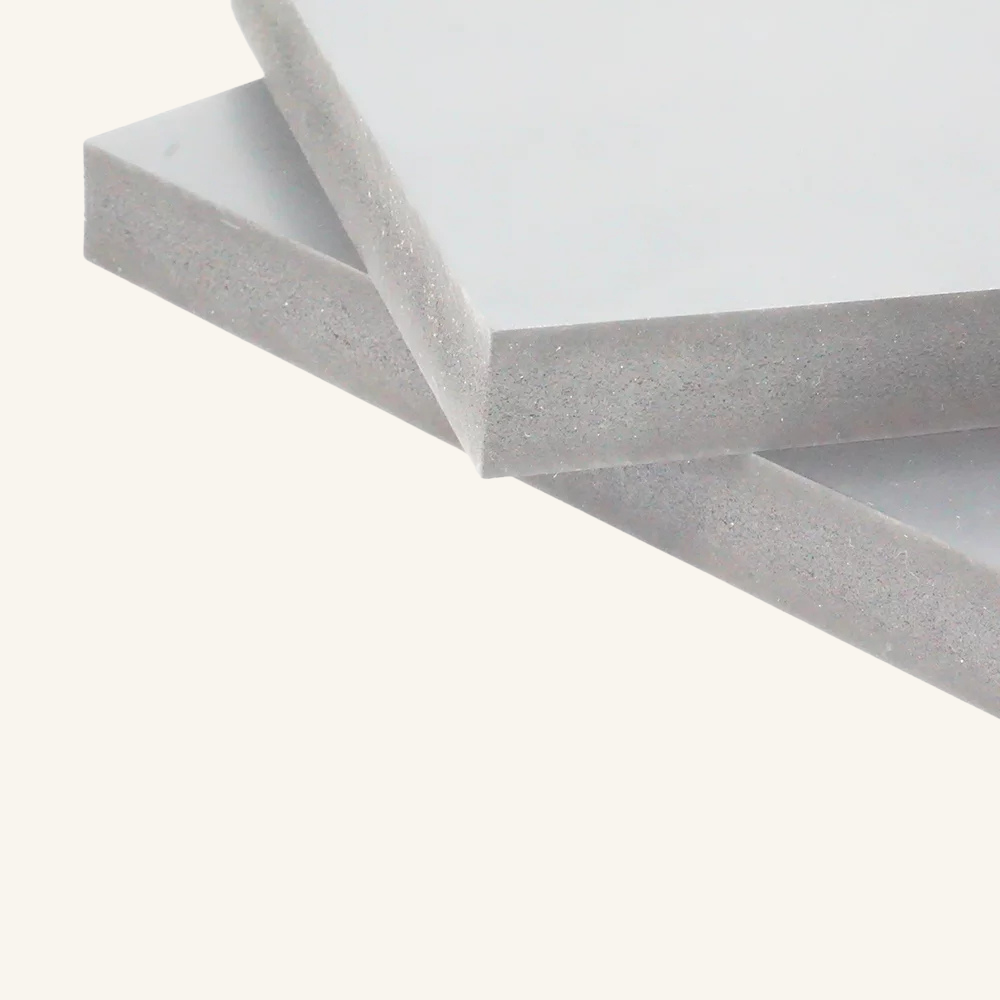 PVC EXPANSE - 1220x3050x19 mm (3,72 m2/ feuille)- BLANC