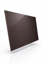 Plaque Décorative Aluminium Brun Marron – 60 × 40 cm – 3 mm – Incassable – Décoration Murale Intérieure