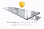 Pack de 14 Plaques Décoratives Aluminium Effet Miroir Argent – 60 × 40 cm – 3 mm – Incassable – Décoration Murale Intérieure