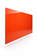 Plaque Décorative Aluminium Orange – 60 × 40 cm – 3 mm – Incassable – Décoration Murale Intérieure
