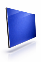 Plaque Décorative Aluminium Bleu – 60 × 40 cm – 3 mm – Incassable – Décoration Murale Intérieure