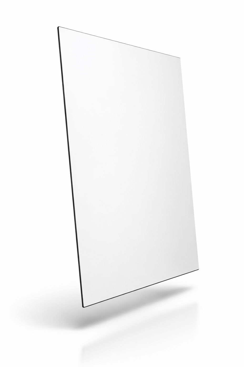 Plaque Décorative Aluminium Blanc – 60 × 40 cm – 3 mm – Incassable – Décoration Murale Intérieure