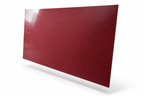 Plaque Décorative Aluminium Bordeaux – 60 × 40 cm – 3 mm – Incassable – Décoration Murale Intérieure