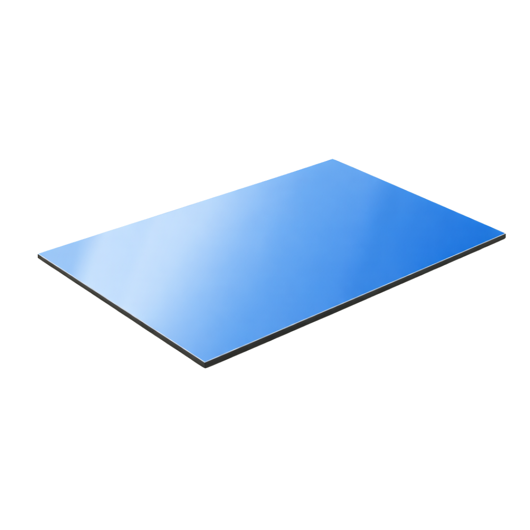 MATEL B21 - 1.50 M X 3.05 M X 3 MM (4,58 m2/ feuille) - RAL5002 BLEU