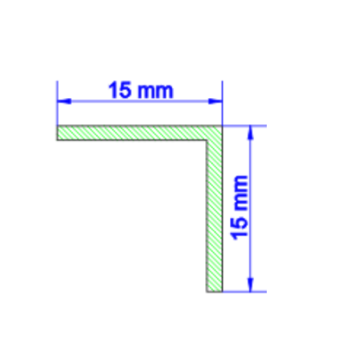 Pareclose pour PA07DD Brut l. 15mm - L. 5,9m