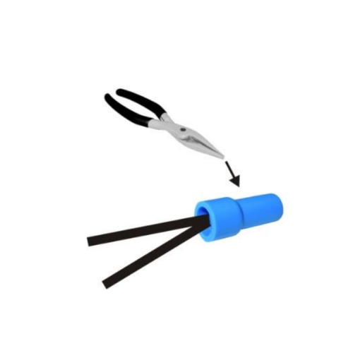 Borne Terminaison BLEU - 1,5 à 2,5 mm²