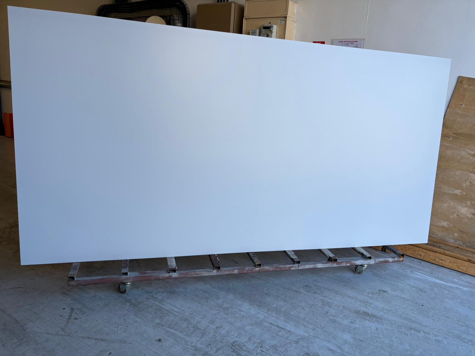 MATEL B30 - 2.00 M X 3.05 M X 3 MM - (RAL 9016) BLANC