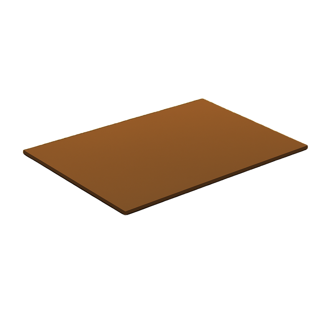 MATEL B21 - 1.50 M X 3.05 M X 3 MM (4,58 m2/ feuille)-  RAL 8015 CHOCOLAT