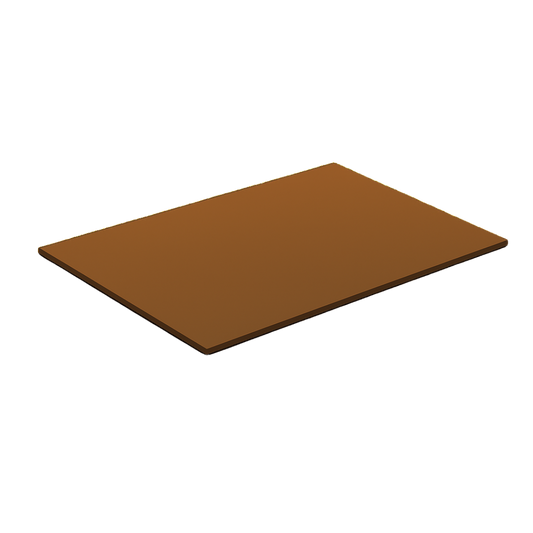 MATEL B21 - 1.50 M X 3.05 M X 3 MM (4,58 m2/ feuille)-  RAL 8015 CHOCOLAT