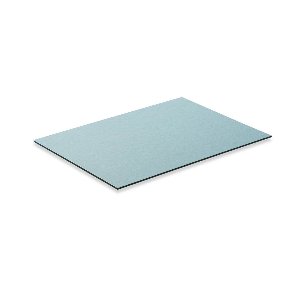 MatelBond® Brossé — finition aluminium brossé