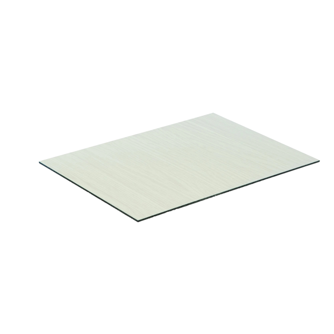 MATEL B30 - 1.50 M X 3.05 M X 3 MM (4,58 m2/ feuille) - HETRE BLANCHI / RAL 9016