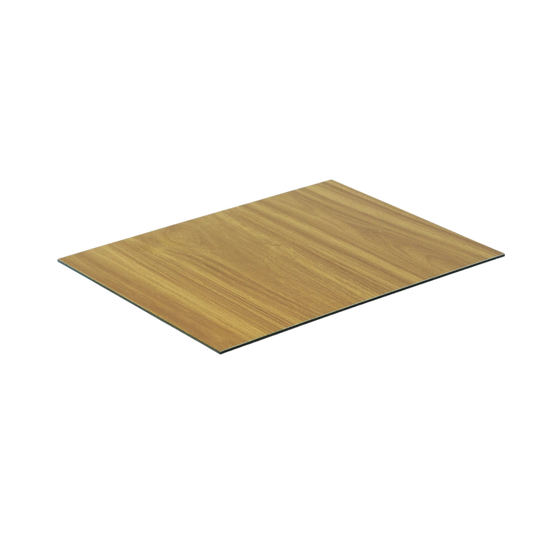 MATEL B30 - 1.50 M X 3.05 M X 3 MM (4,58 m2/ feuille) - NOYER BLOND / RAL 9016