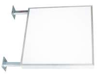 Profilé caisson double face démontable 140mm brut