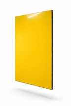 Plaque Décorative Aluminium Jaune – 60 × 40 cm – 3 mm – Incassable – Décoration Murale Intérieure