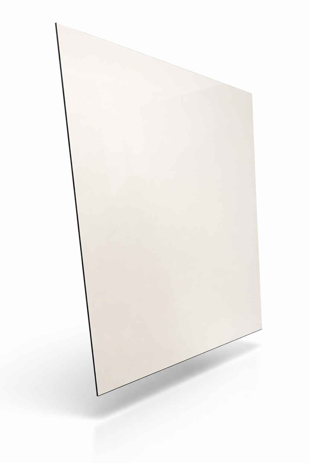 Plaque Décorative Aluminium Ivoire – 60 × 40 cm – 3 mm – Incassable – Décoration Murale Intérieure