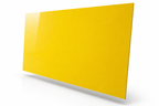 Plaque Décorative Aluminium Jaune – 60 × 40 cm – 3 mm – Incassable – Décoration Murale Intérieure